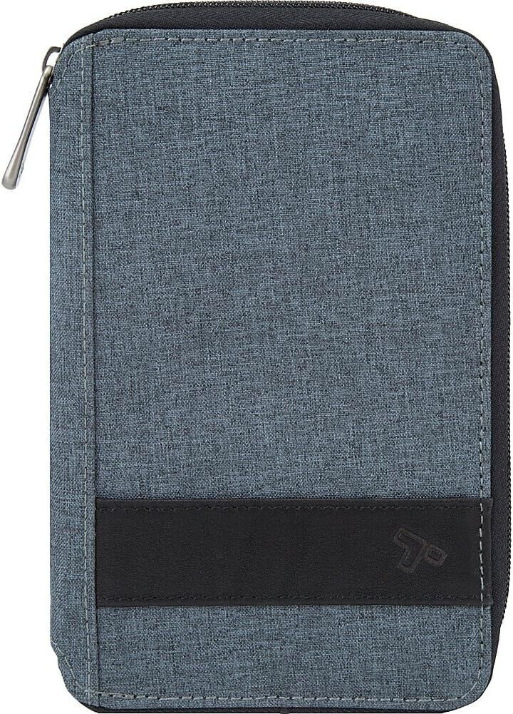 New Travelon unisex Safe Id Multi-Passport Holder, Gray