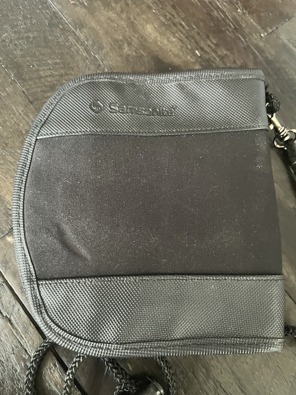 Samsonite Travel Security Neck Pouch wallet Bag Compact Organizer