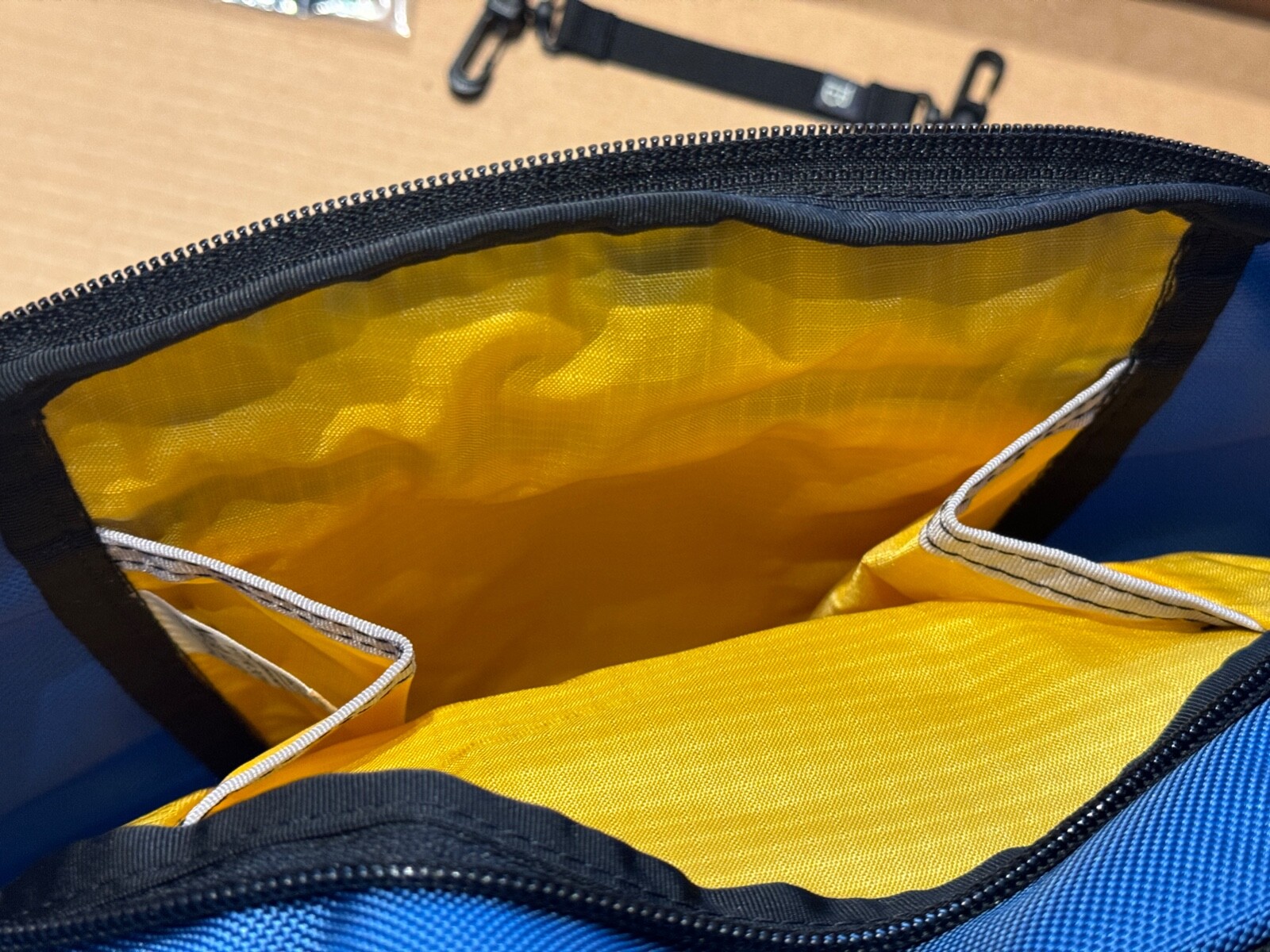 NEW RARE Tom Bihn Parental Unit Constellation Blue Ballistic/Marigold Cerylon