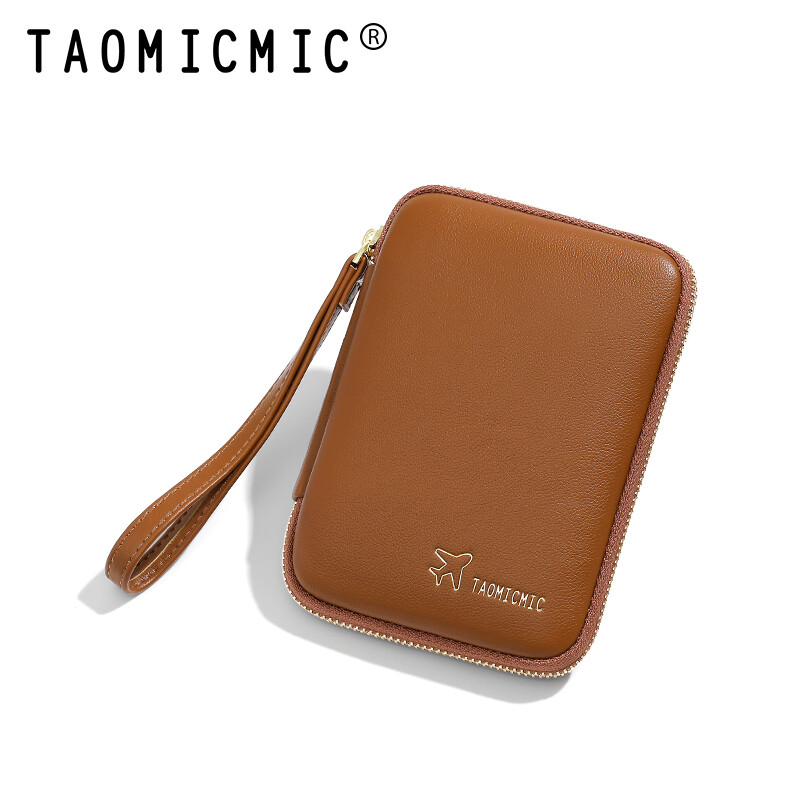 Passport Holder Credit Card Travel Wallet Document Organizer Case RFID Blocking