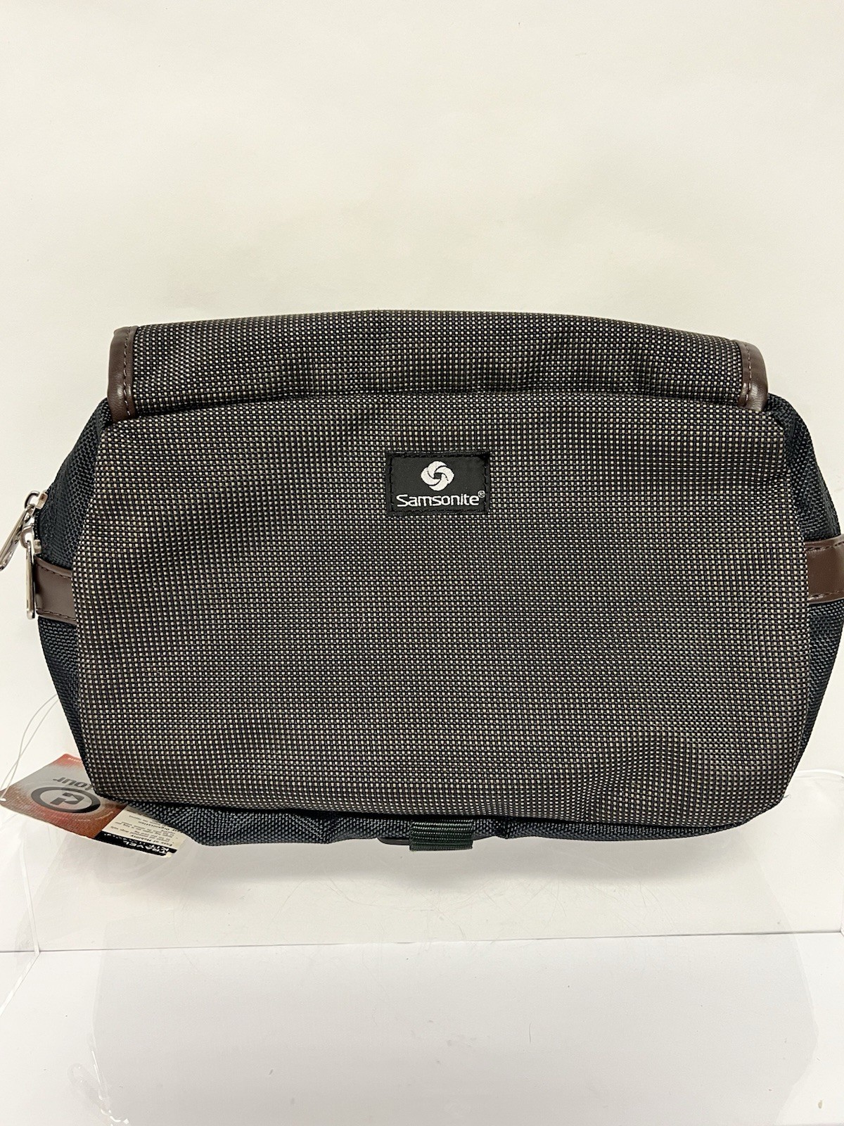 Samsonite Detour Travel Kit Hanging Toiletry Bag Travel Organizer Brown New