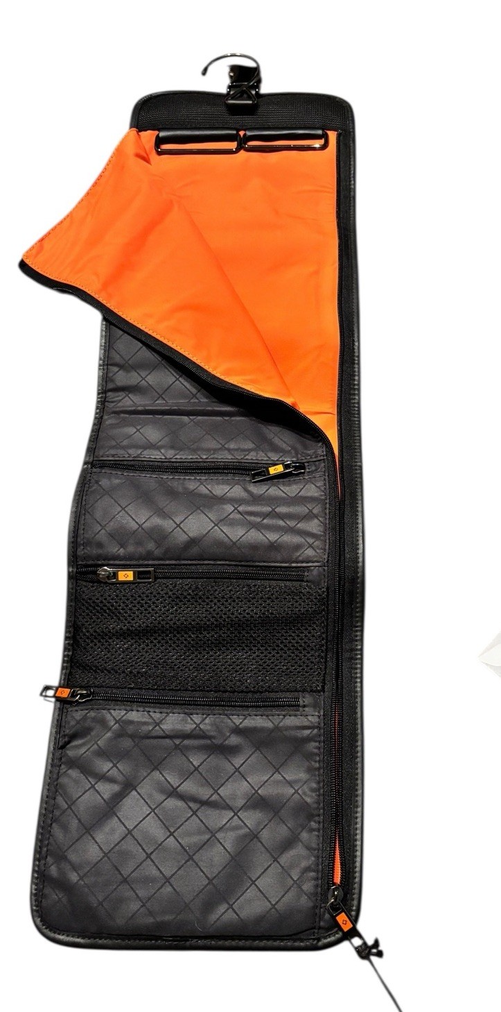 Samsonite Black Label Essentials Kit Hanging Travel Organizer Suit Holder Black