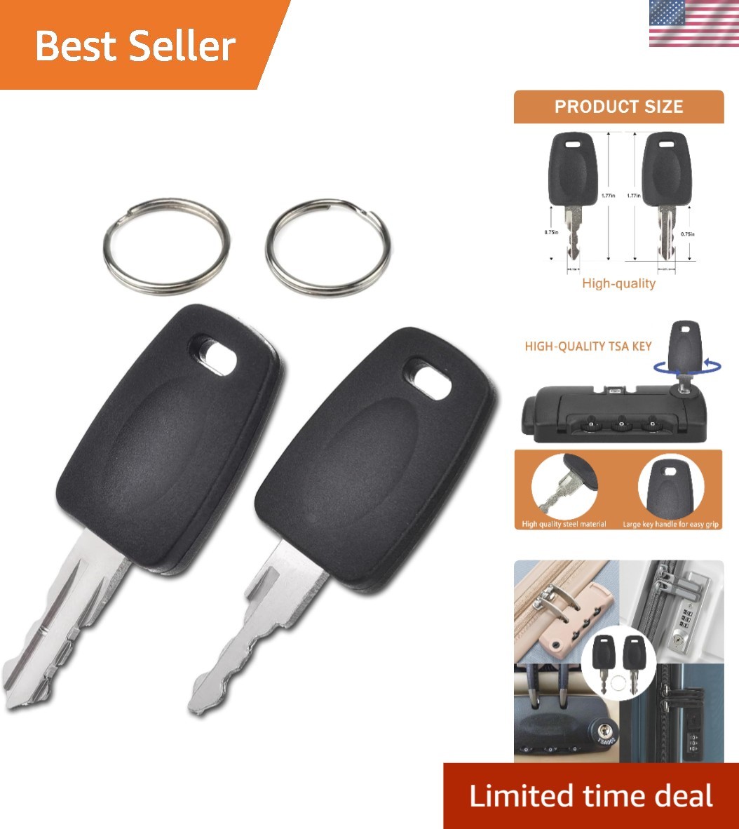 High-Quality TSA Master Key for 002 & 007 Locks – Essential Travel Tool