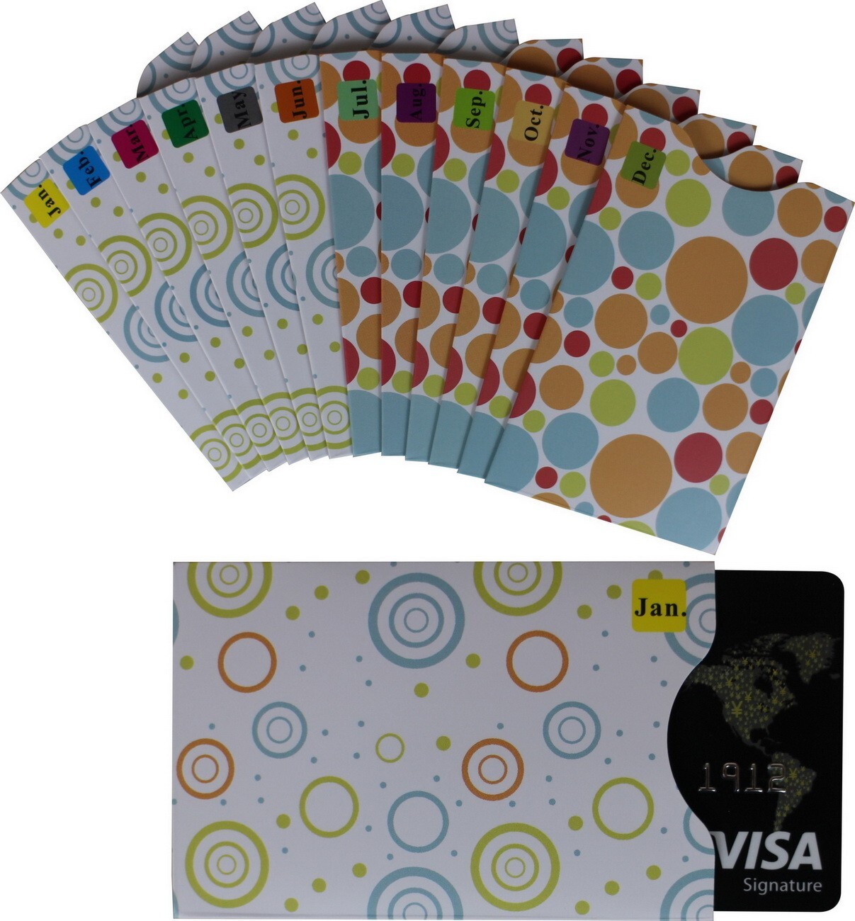 12 Credit Card Sleeves RFID Blocking Sleeve IdentityTheft Protection Card Holder