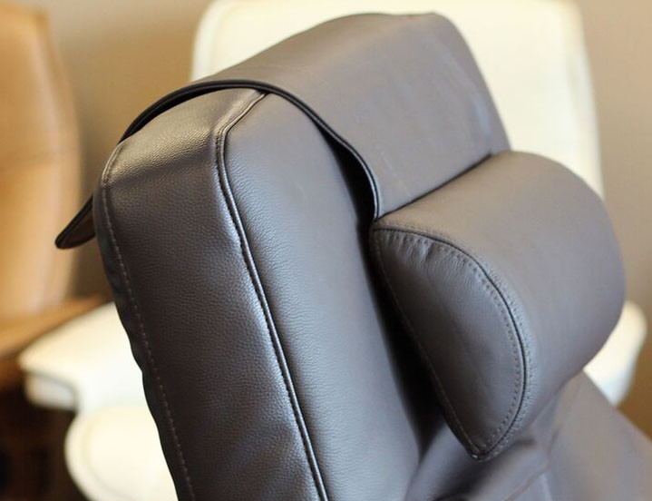 PC-085 PC-086 Perfect Chair Neck Head Lumbar Support Pillow Human Touch Espresso