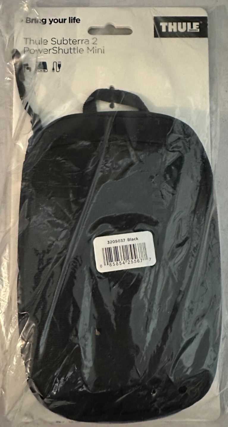 Thule Subterra 2 PowerShuttle MINI – Electronics Carrying Case – Black