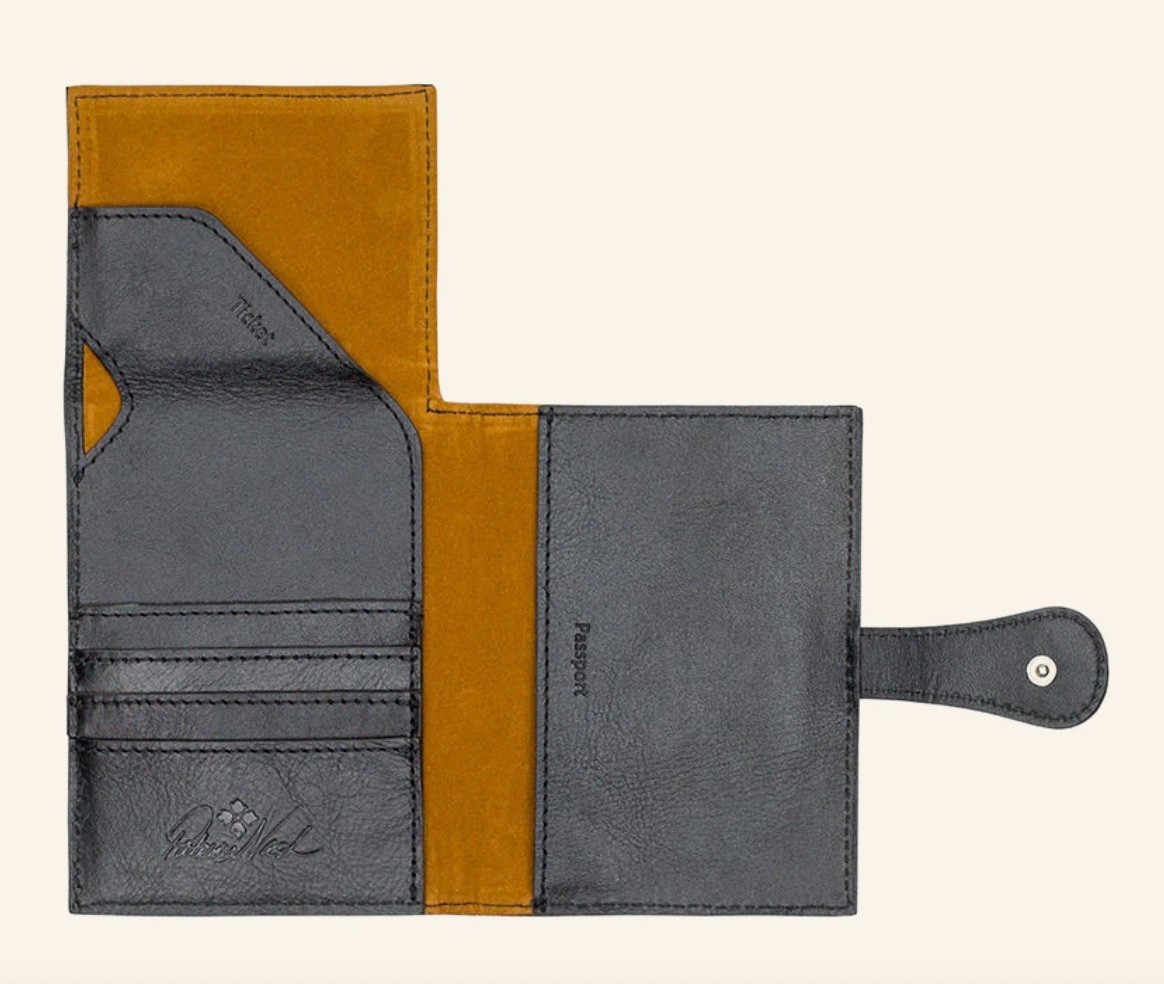 NWT $69 Patricia Nash Leather Passport Holder Limon RFID Protection