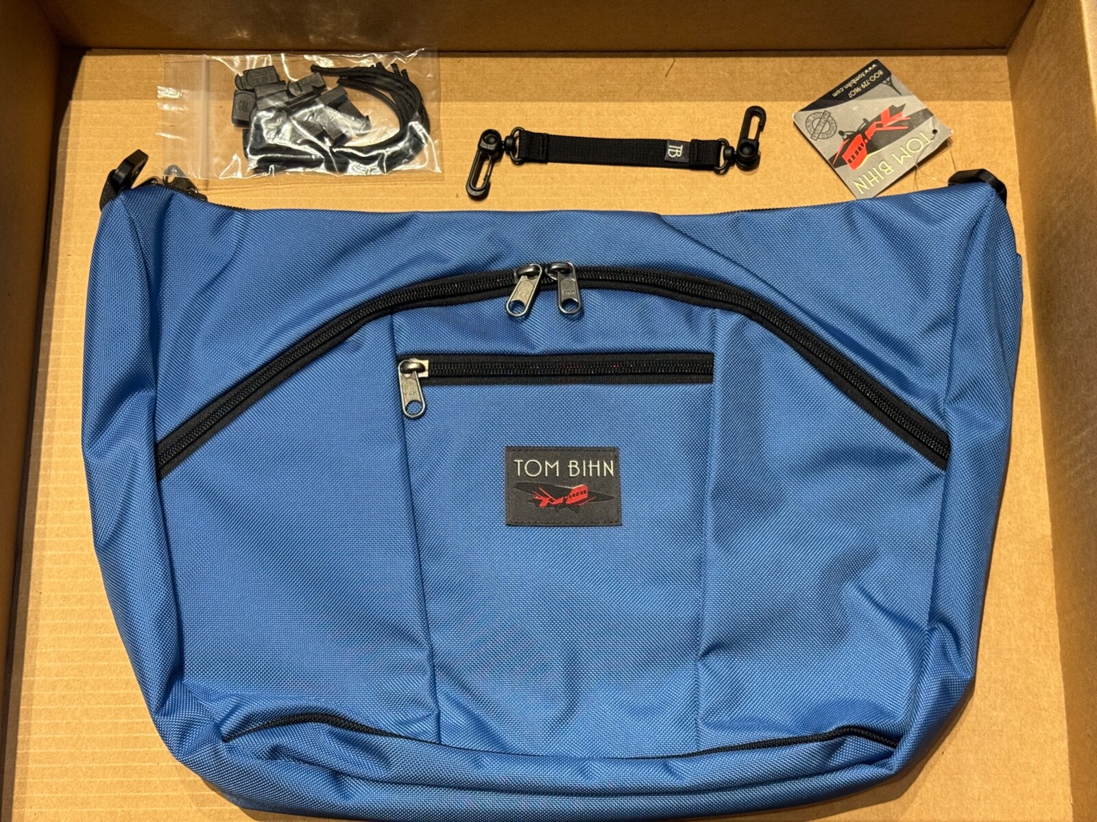 NEW RARE Tom Bihn Parental Unit Constellation Blue Ballistic/Marigold Cerylon