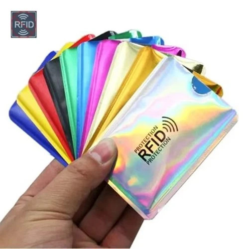 10x RFID Blocking Sleeves Credit Card Protector Shield ID Identity Theft Secure