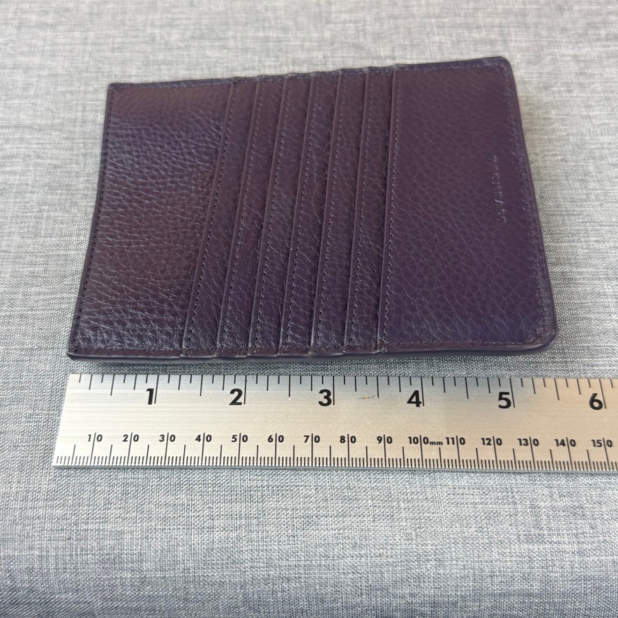 LEVENGER Passport Wallet / Card Organizer / ID- Deep Purple